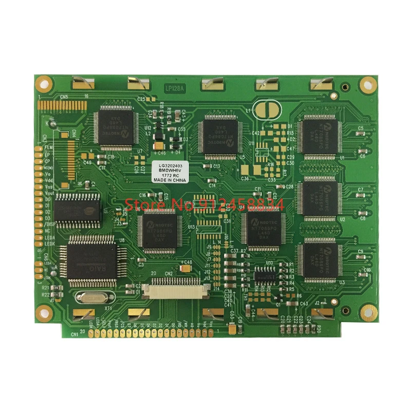 320240 Lcd Display Module RA8835 RA8806  PCB Size 139x106mm