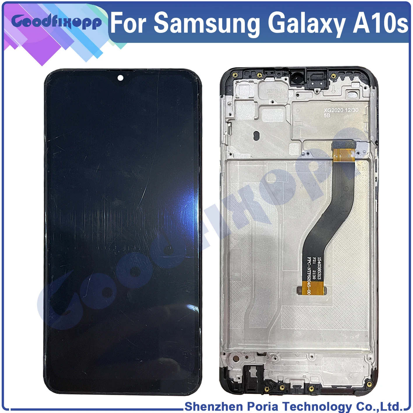 100% Test AAA For Samsung Galaxy A10s SM-A107F SM-A107M LCD Display Touch Screen Digitizer Assembly For SM-A107 A107 A107F A107M