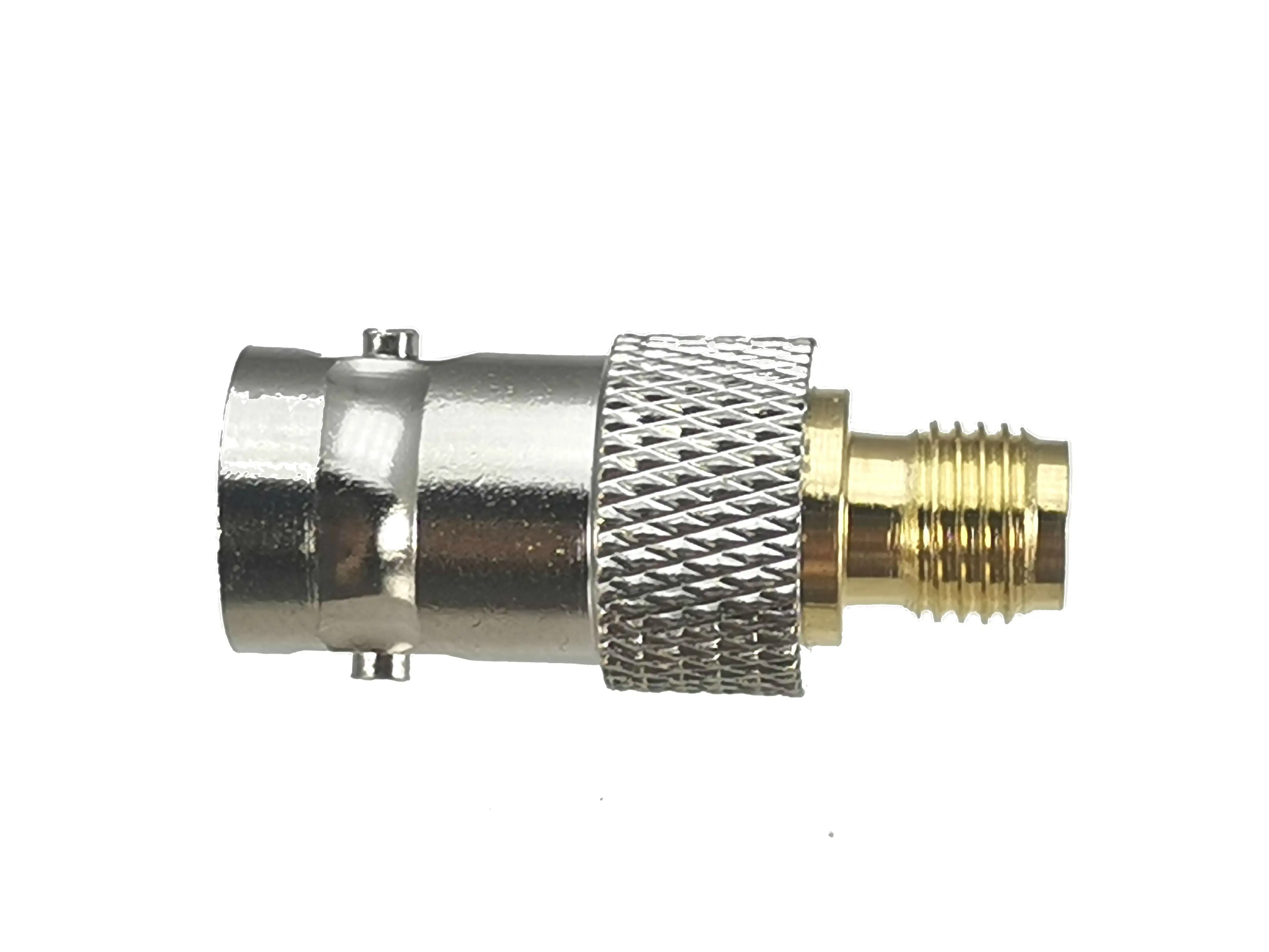 1pcs Connector Adapter SMA Female Jack to BNC Female Jack RF Coaxial Converter Straight New