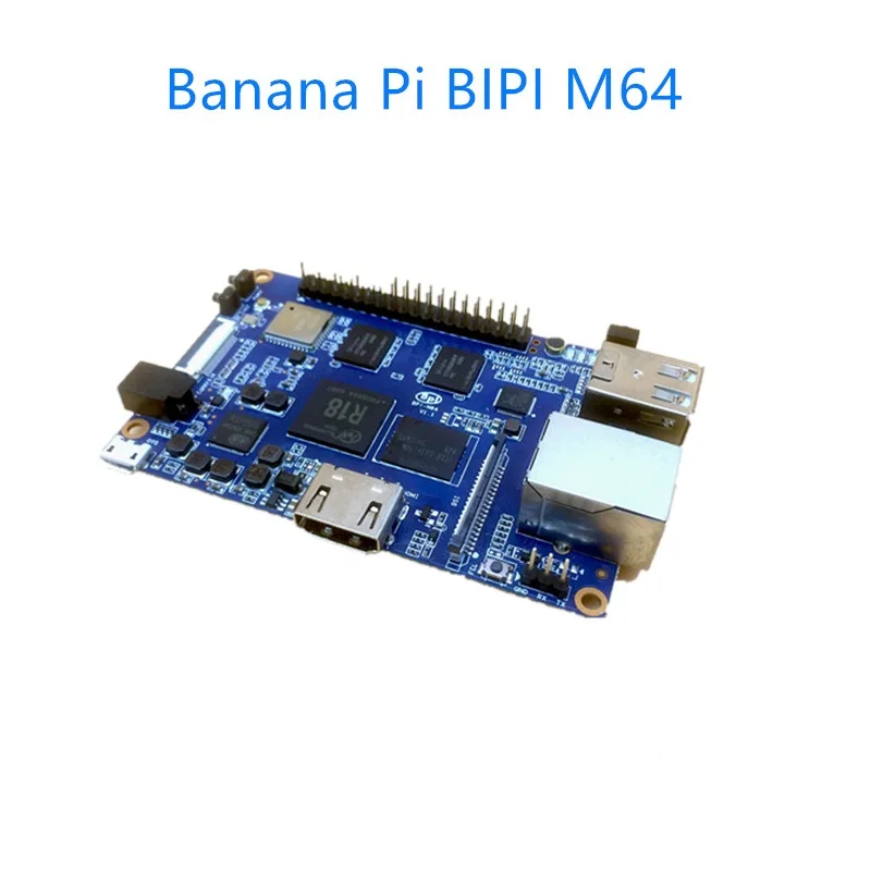 Imagem -02 - Smartfly Banana pi Bpi-m64 Quad-core 64 Bits Sbc com Allwinner A64 1.2 Ghz Quad-core Arm Cortex A53 Android e Linux Placa de Demonstração