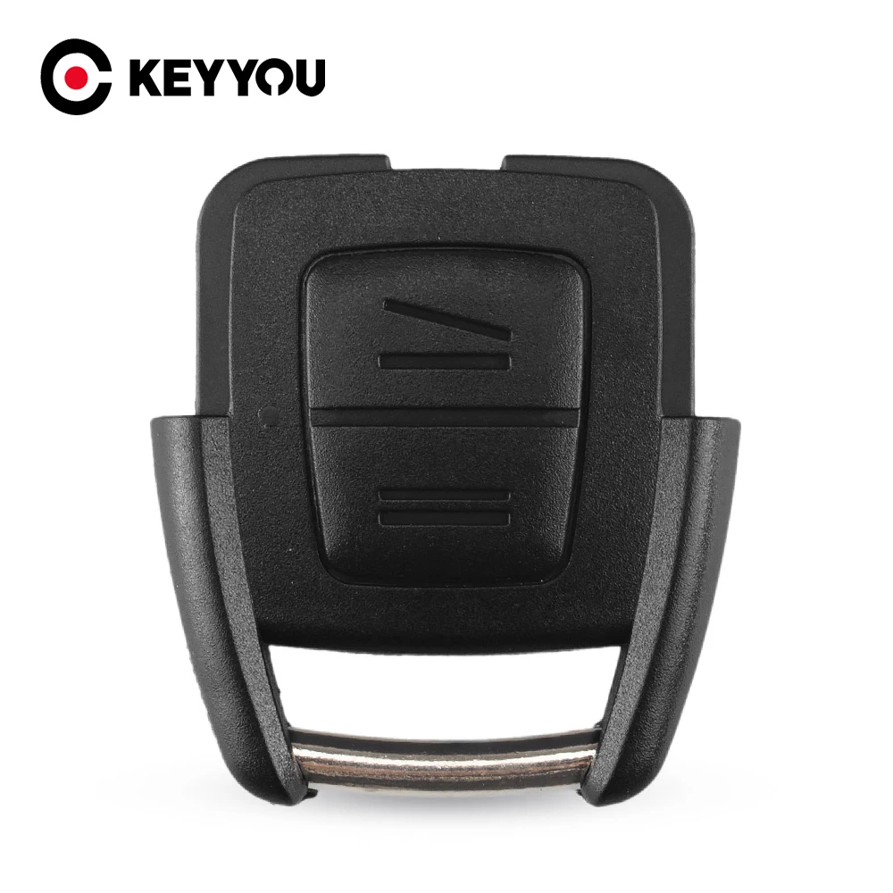 

KEYYOU 2pcs/lot 2 BUTTON Remote Car Key Shell Case Fob for Vauxhall Opel Astra Zafira Vectra Free Shipping