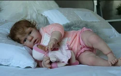 NPK 26inch Margot Reborn Doll Kit Limited Edition Lifesize Toddler Unfinished Doll Parts for Collectors And Artists