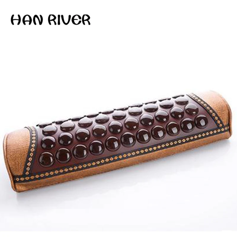 

Cervical vertebra massager cervical multifunctional household shoulder and neck pure natural massage pillow physiotherapist