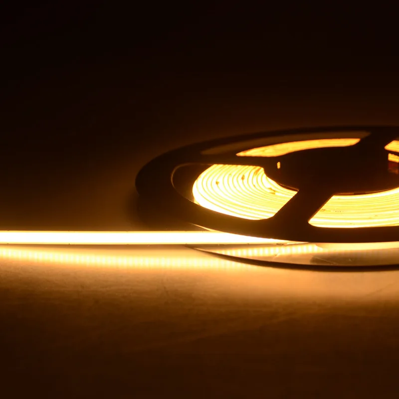 5MM super slim 480LED cob led strip flexible high density no linear