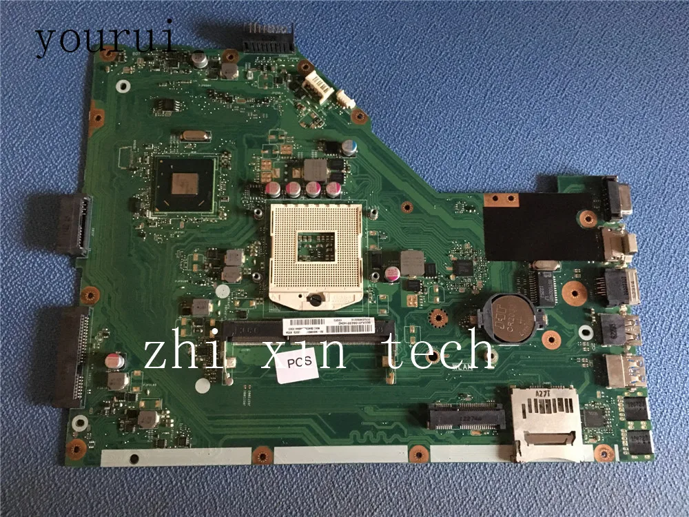 Yourui-placa-mãe para computador portátil asus x55a rev 2.1 60-nbhmb1100, trabalho completo teste perfeito