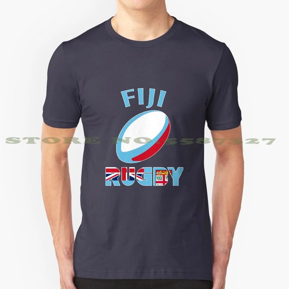 T-Shirt de l'équipe de rugby des Fidji, 100% coton, 7S, mini-neige, 6 nations, épicerie