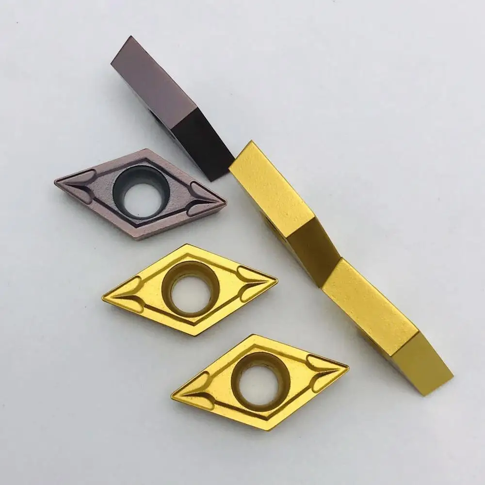 Chất lượng cao Carbide lắp DCMT11T304 VP15TF UE6020 US735 mới máy CNC Dụng cụ xay dụng cụ tiện dụng cụ cắt xe lưỡi dao