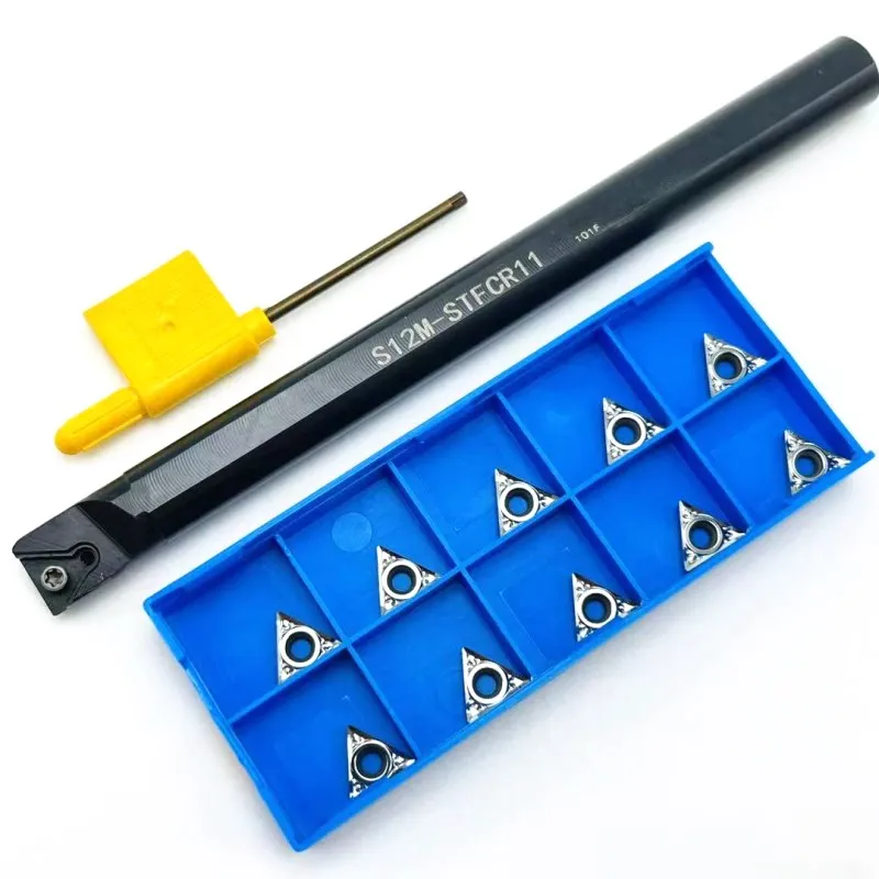 TCMT110204 TCMT110208 VP15TF UE6020 utensile di tornitura utilizzato per S12M-STFCR11 S16Q S20R-STFCR11 portautensili in acciaio al tungsteno