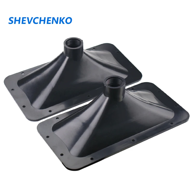 44-core Screw Tweeter Horn Head Treble Screw Mouth Plastic Horn For 25-core 35-core Flat Orifice Driven Tweeter Head 2pcs