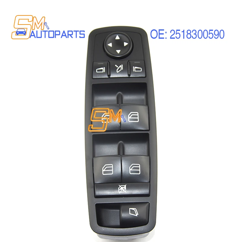 2518300590 New Driver Side Power Window Master Switch A 251 830 05 90 A2518300590 For Mercedes Benz GL R Class ML350 W251 X164