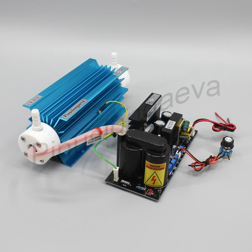 Pinus longaeva 10G/H 10grams adjustable blue Quartz tube type ozone generator Kit corona discharge ozone tube ozone cleaner