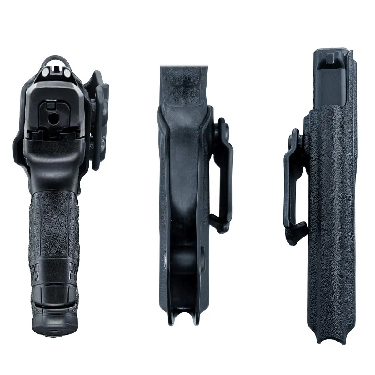 Fondina POLE.CRAFT Walther PPS M2 IWB Kydex misura personalizzata: Walther PPS M2 9mm/.40 cintura interna pistola nascosta trasportare