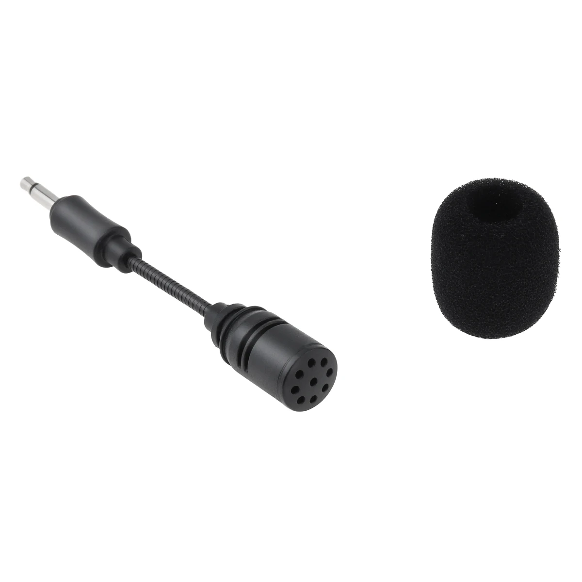 1PC Mini 3.5mm Mic microfono flessibile Mono microfono Boom per altoparlanti Karaoke/trasmissione in diretta/conferenza