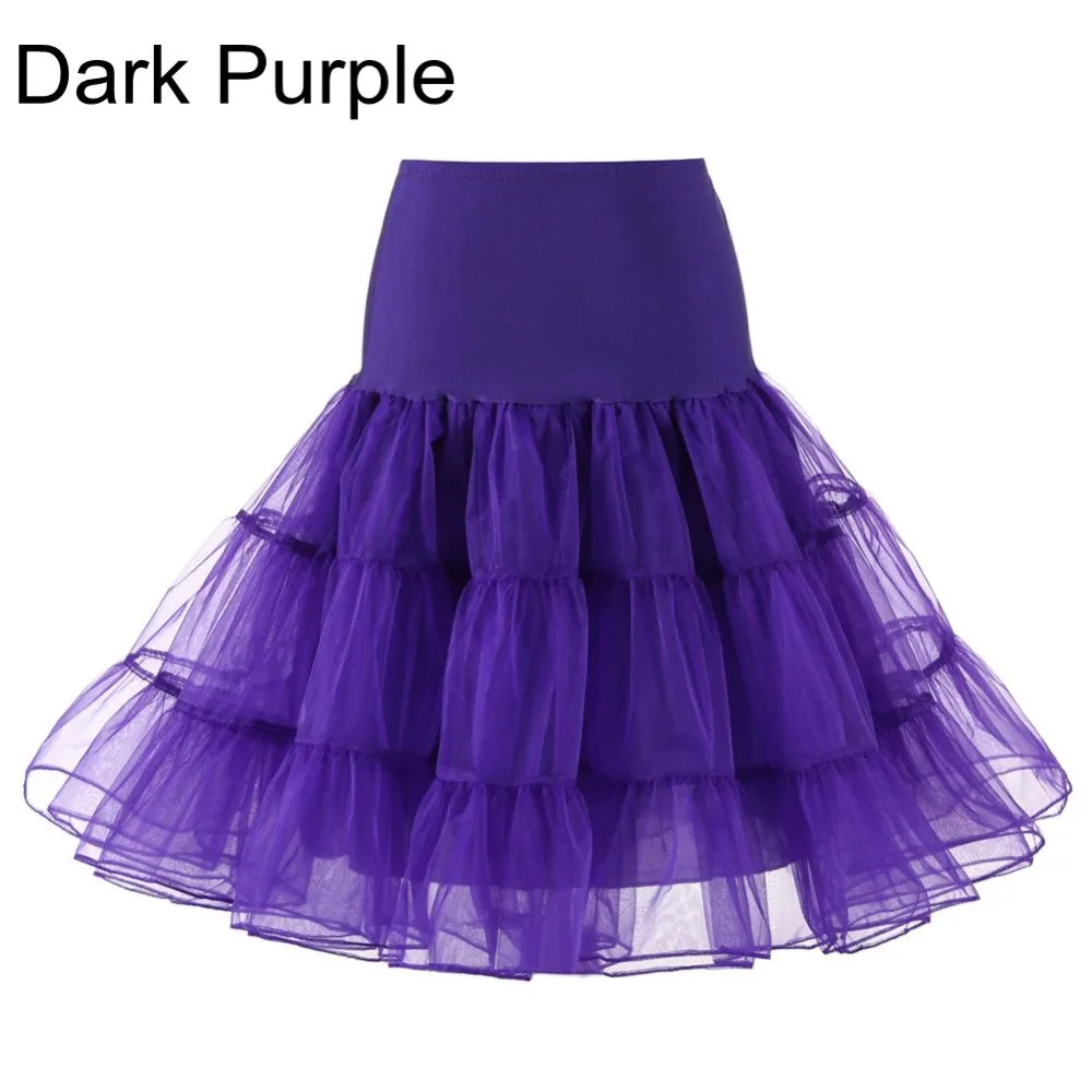 Giá Rẻ Ngắn Đàn Organ Halloween Petticoat Crinoline Vintage Cưới Cô Dâu Petticoat Cho Áo Váy Tây Nam Không Rockabilly Tutu