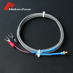 K Type Thermocouple Sensors 3x10mm or 3x15mm for 3D Printer Extrusion Print Head Temperature Parts 3D Printer Parts