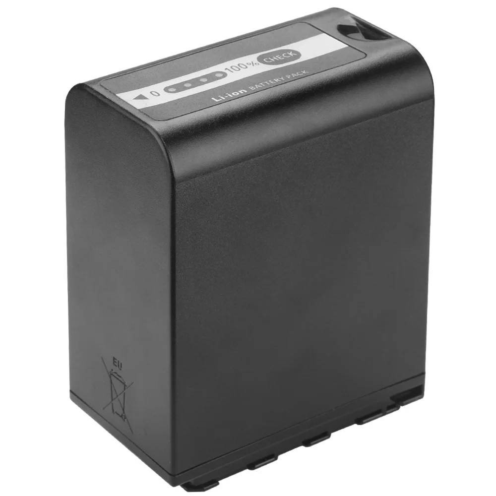 Bateria 12400mAh VW-VBD98 AG-VBR118 para Panasonic AG-3DA1 AC8 DVX200 HPX250 HPX255 HVX201 AJ-PCS060 PX298 HC-X1000