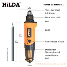 Mini Electric Rotary Drill with Engraving #2