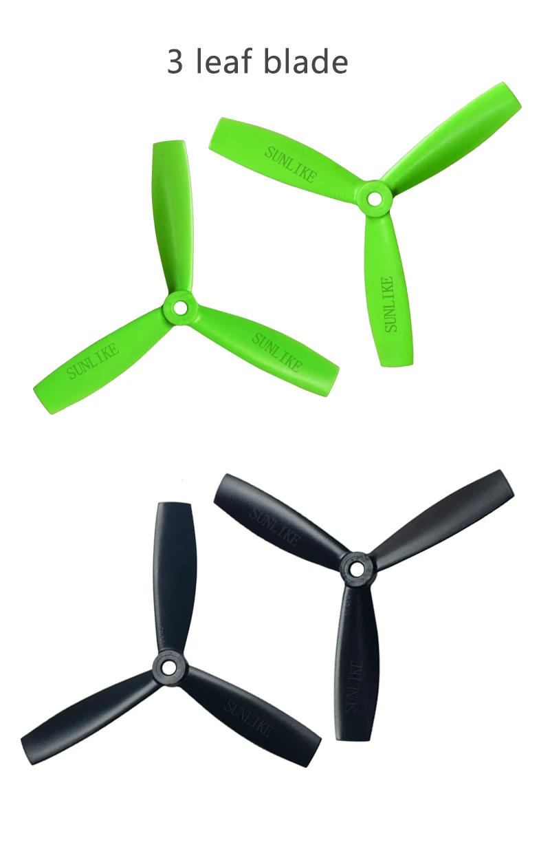 10 Pairs/Set 5045 3 Klingen Kunststoff Propeller Geeignet Für Mini 250 Quadcopter Multi-Rotor Propeller Ersatz