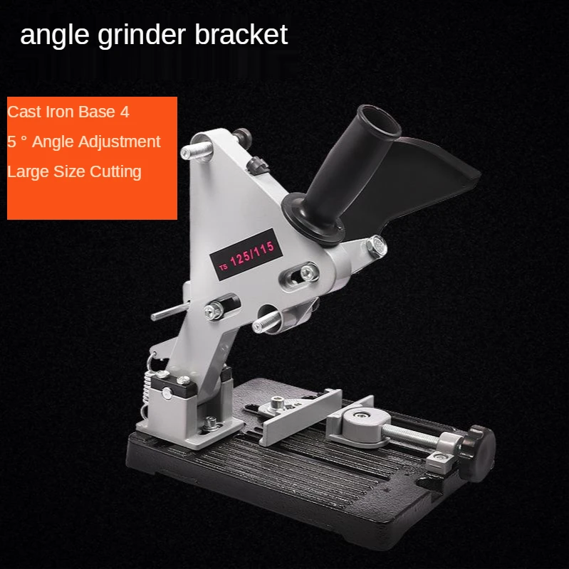 Angle Grinder Bracket Multifunctional Solid Angle Grinder Modified Table Saw Cutting Hand Grinder Bracket Fixed Frame