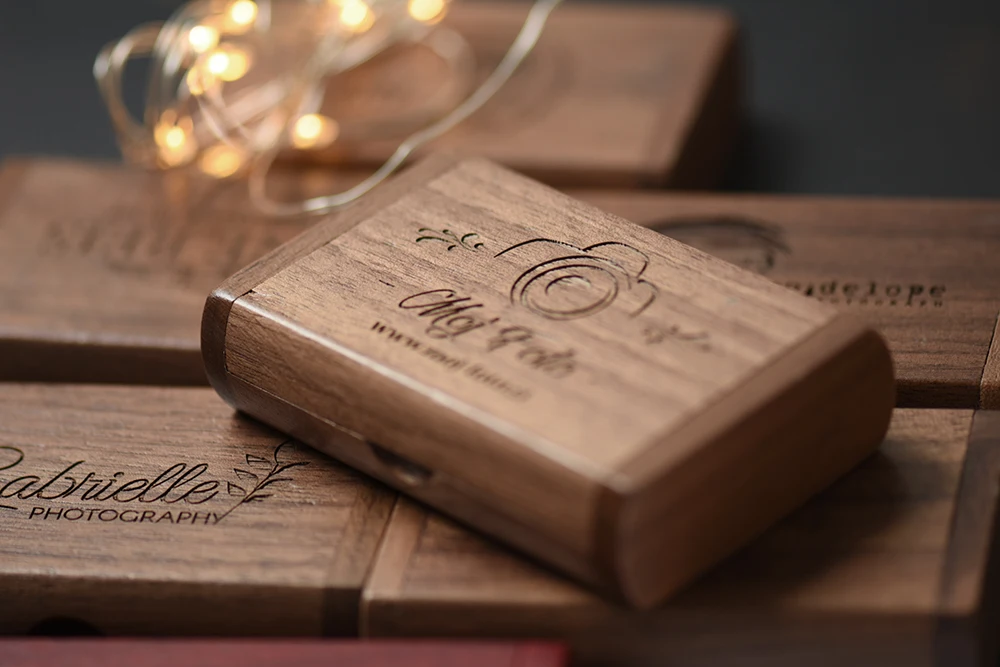 JASTER 30 Stück/Set U-Disk 64GB Holz-USB 2.0 32GB Flash-Laufwerk 16GB Hochzeitsgeschenke USB-Sticks 8GB Speicherstick Kostenloser individueller Logodruck – Detail 16
