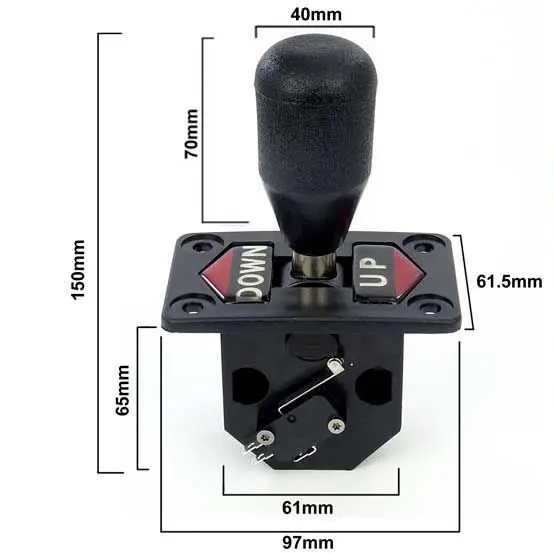 Arcade 2 Getriebe Shifter Outrun Arcade Racing Spiele Zubehör Fit Für Initial Benötigen für Geschwindigkeit Arcade Maschine Teile