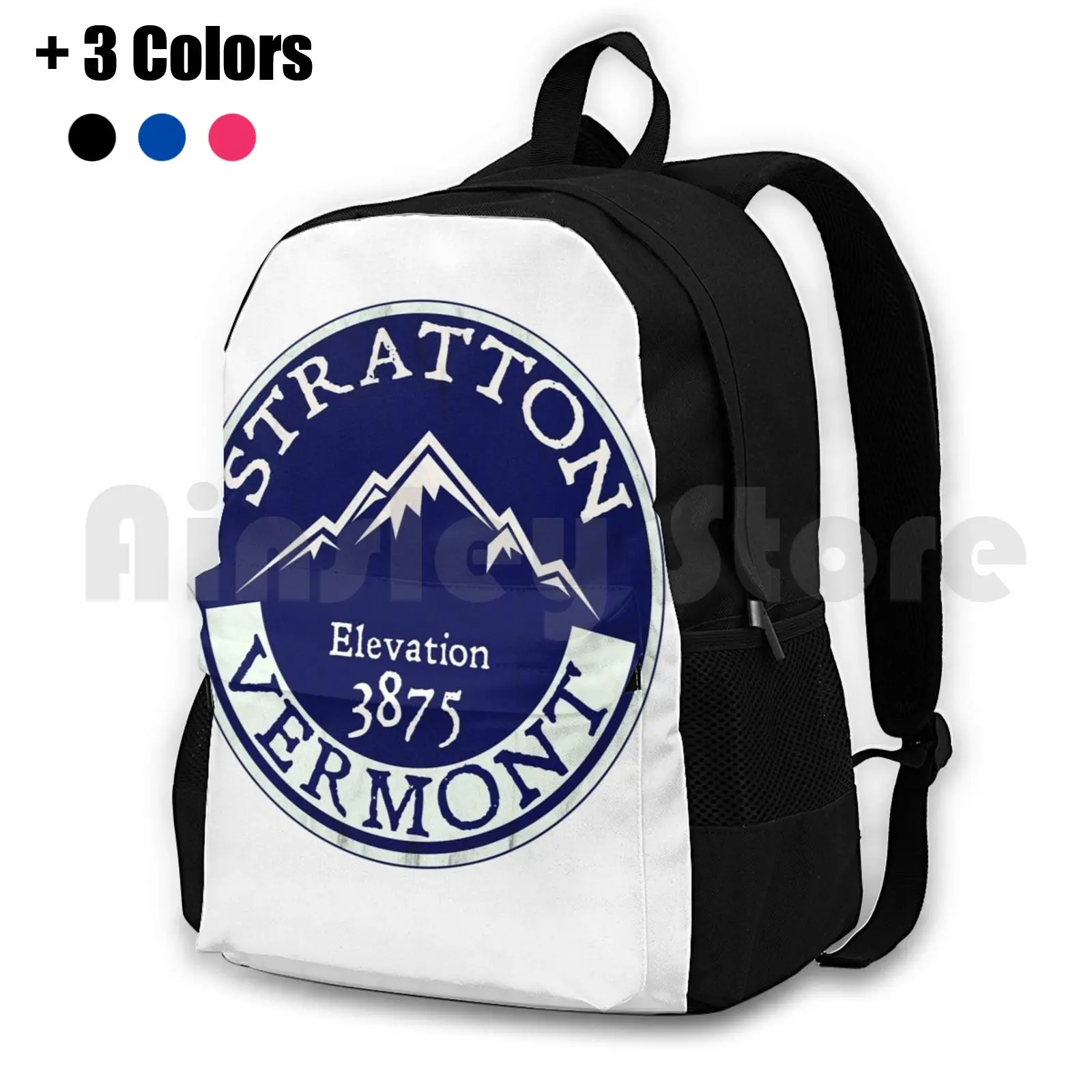 Stratton Vermont Skiing Mountains Ski Snowboarding Winter Sports Londonderry Outdoor Hiking Backpack Riding Climbing Sports Bag