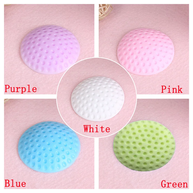 Thickening Soft Mute To Protect The Wall Self Adhesive Stickers Door Stopper Golf Style Rubber Pad Door Fender Household Product