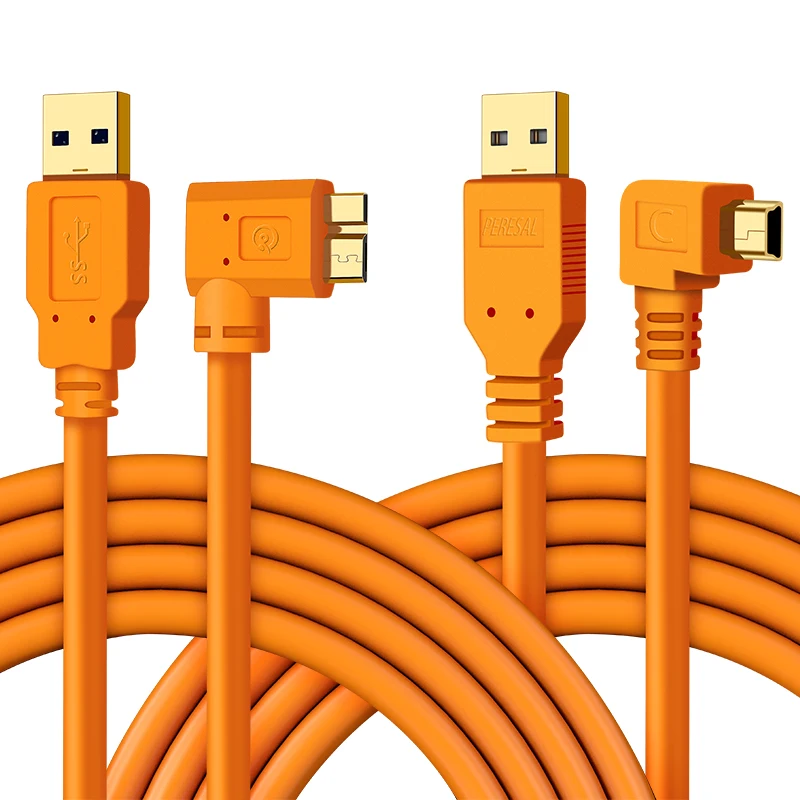 Cavo fotocamera da USB a mini/micro b 3m 5m 8m per Canon 5 d3 5 d4 Nikon d850 6d collegare al cavo dati live del computer