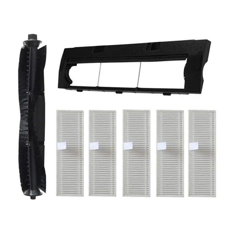 روبوت مكنسة كهربائية غطاء فرشاة الأسطوانة فلتر HEPA لينوفو T1 برو الروبوتية مكنسة كهربائية أجزاء الملحقات