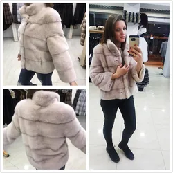 Natural Mink Fur Coat for Women Winter Customized Length Warmth And Luxury Tailored to Your Style