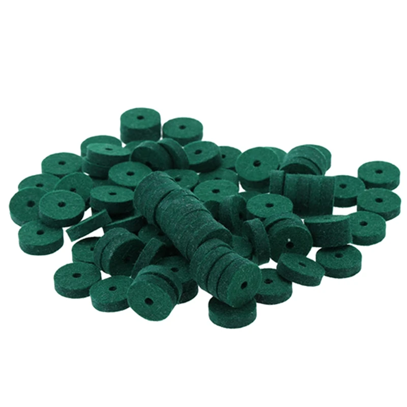 90Pcs Piano Keyboard Washer Piano Felt Balance Rail Punchings Washers Repair Parts Useful Piano Tuning Tool