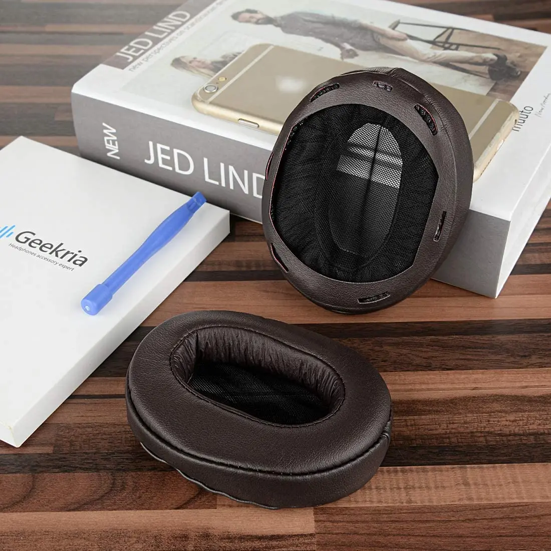 Almohadillas de repuesto de cuero para auriculares Sony MDR-1A, almohadillas de repuesto para auriculares, piezas de reparación de almohadillas para los oídos, MDR-1ADAC