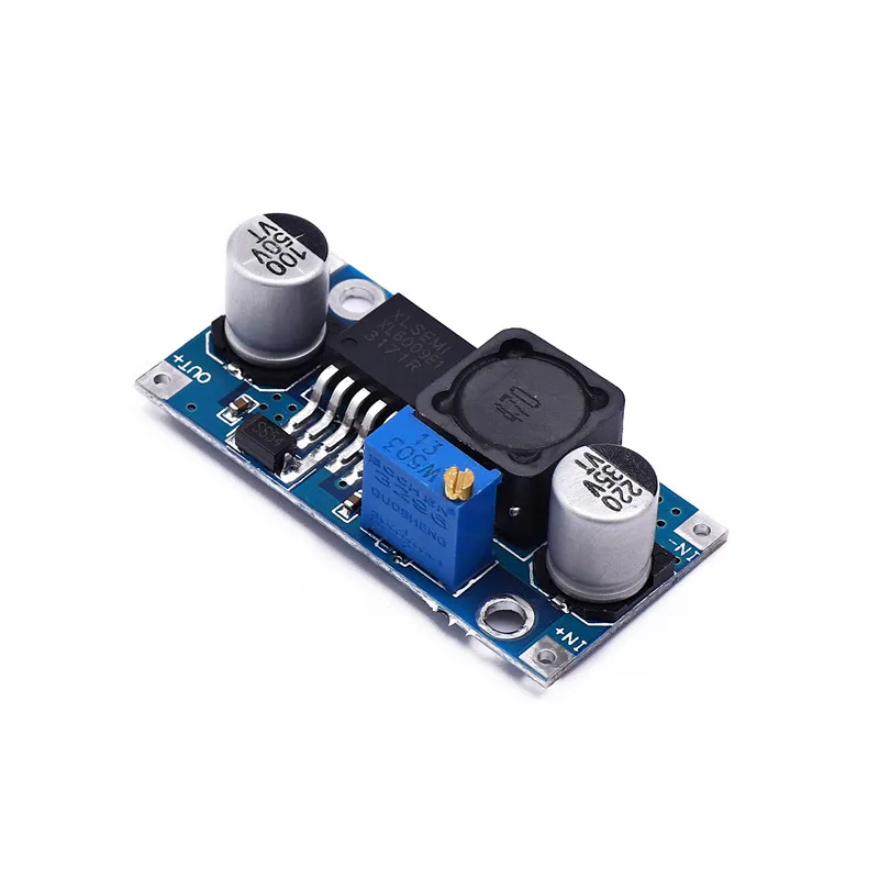 1 pces DC-DC ajustável step-up boost power converter módulo xl6009 substituir lm2577