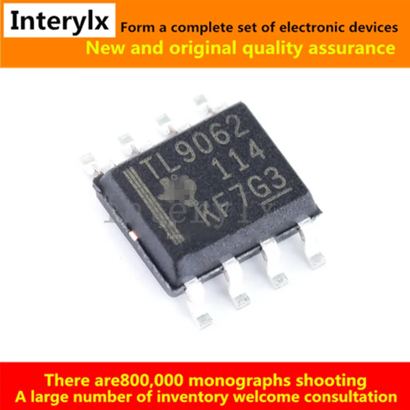 10Pcs/Lot TLV9062IDR TLV9062ID TLV9062I TLV9062 IC CMOS 2 CIRCUIT 8SOIC