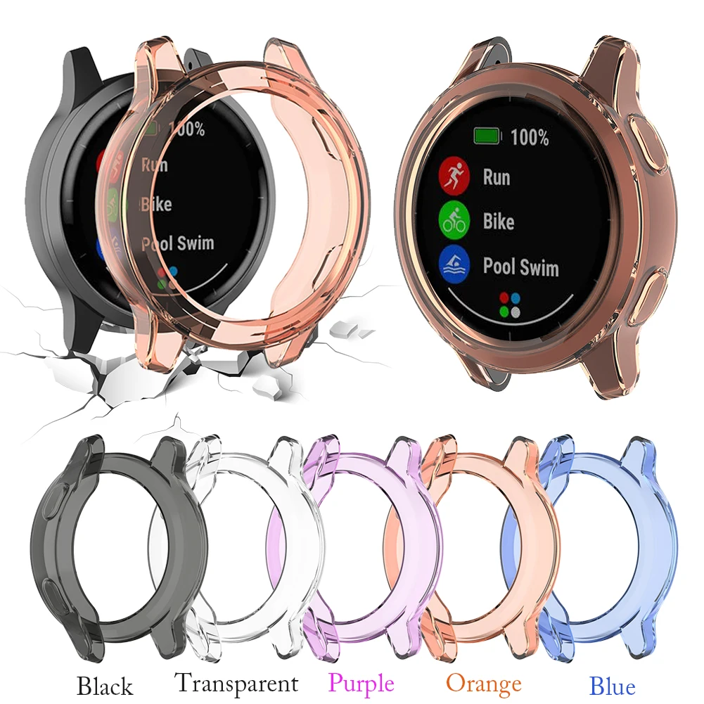 TPU Case Protector Frame For 4 / 4S Smart Watch For 4S / 4 Screen Protective Cover Shell