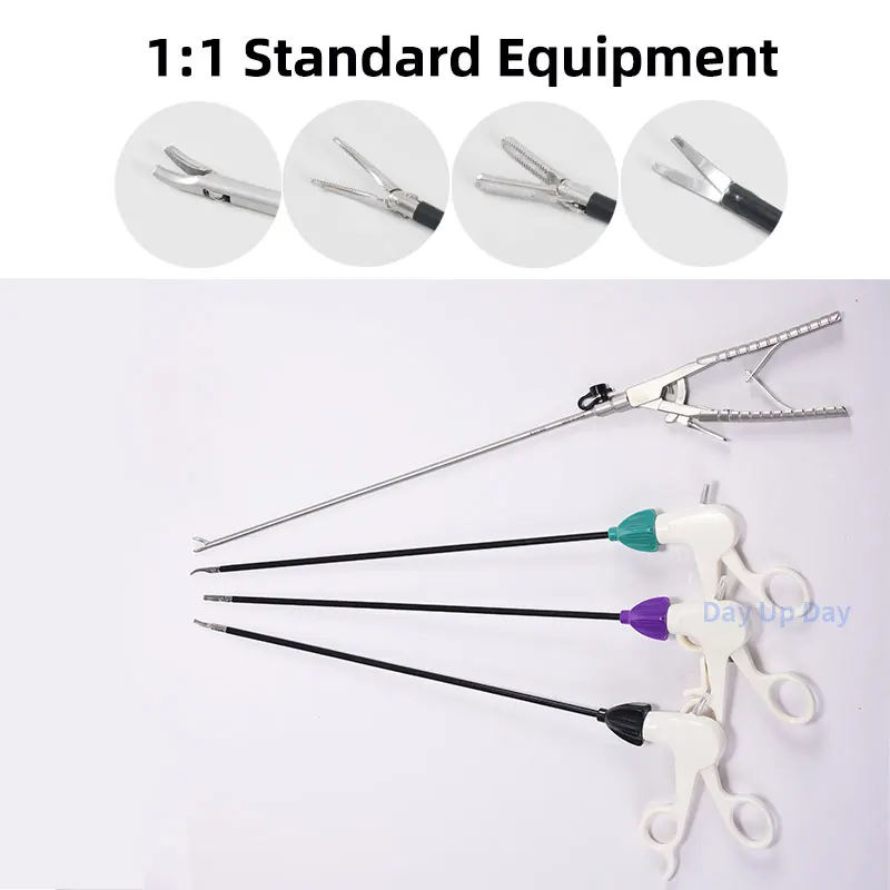 

Laparoscopic Simulation Training Instrument Teaching Practice 4Pcs Equipment Laparoscopy Trainer Needle Holder Simulator Tools