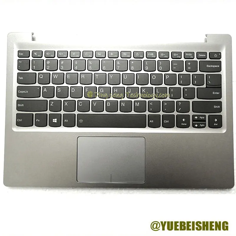 

New For Lenovo ideapad 7000-13 320S-13 320S-13IKB Palmrest US Keyboard Upper Case Cover Touchpad Silver