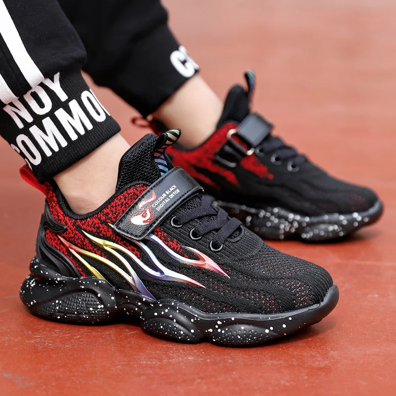 Kids Outdoor Non -slip Sneakers Casual Lightweight Running Shoes Children's Shoes Boys Girls Casual Leather Sneakers