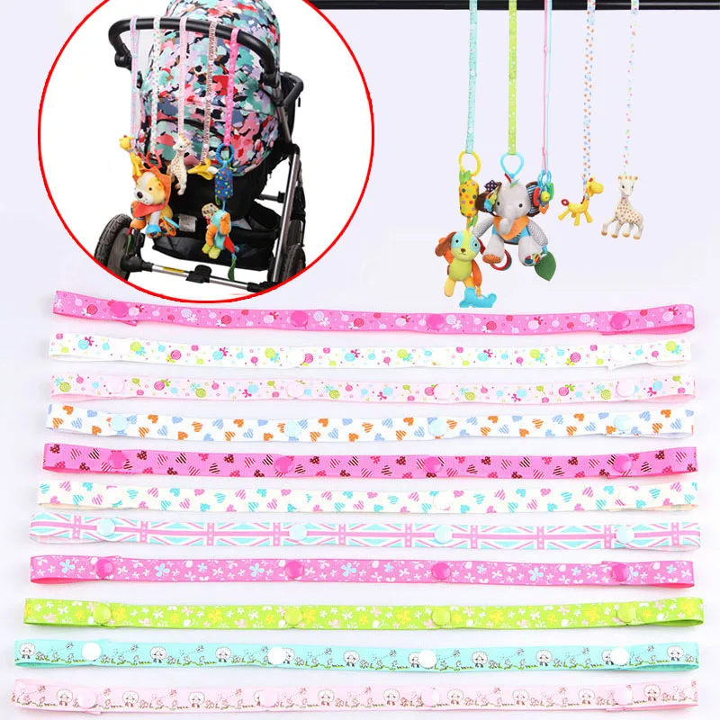 Pacifier Chain Stroller Accessory Strap HolderToys Saver Fixed Bind Belt Toy Baby Anti-Drop Hanger Belt Lanyard Car Seat G0115