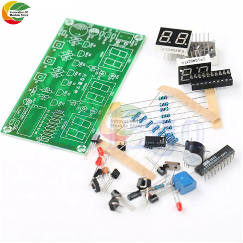 6-bit electronic clock module microcontroller C51 LED digital tube display electronic DIY parts kit digital display clock module