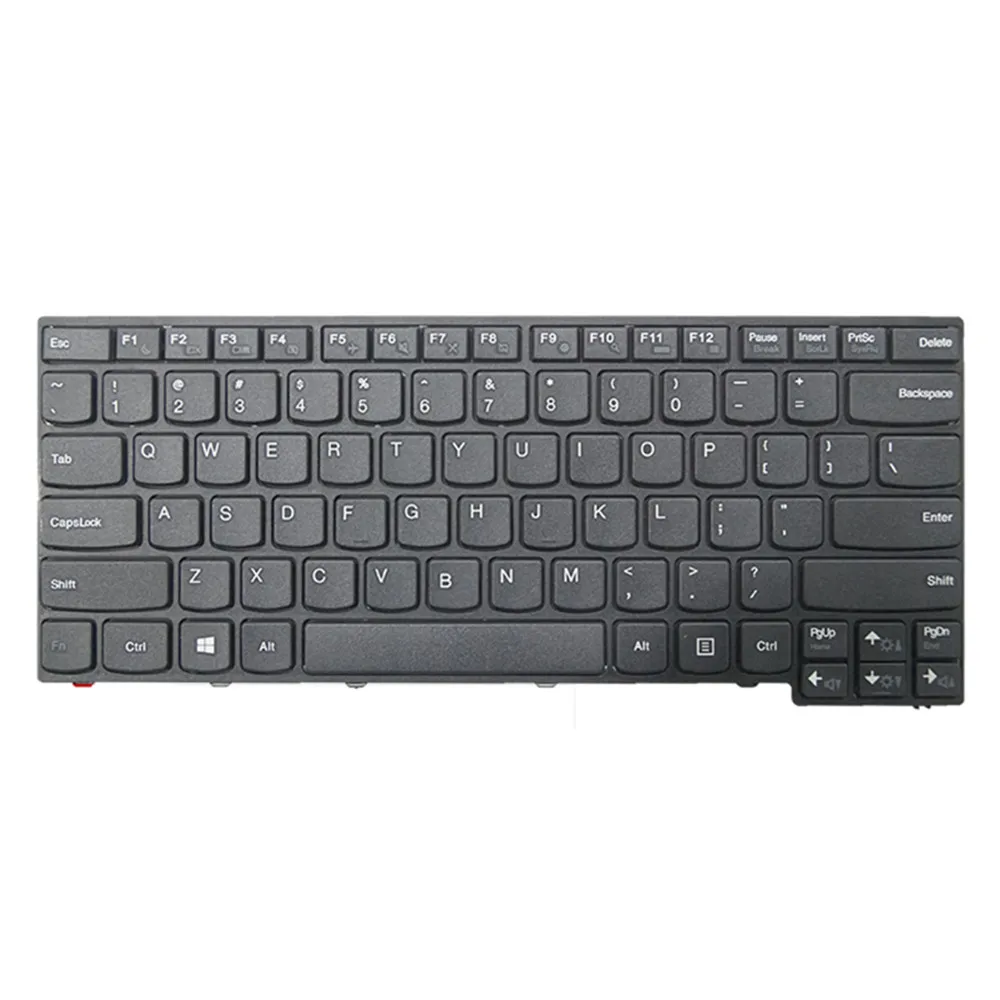 

Laptop Keyboard For Lenovo Ideapad E41-80 Black US United States Layout