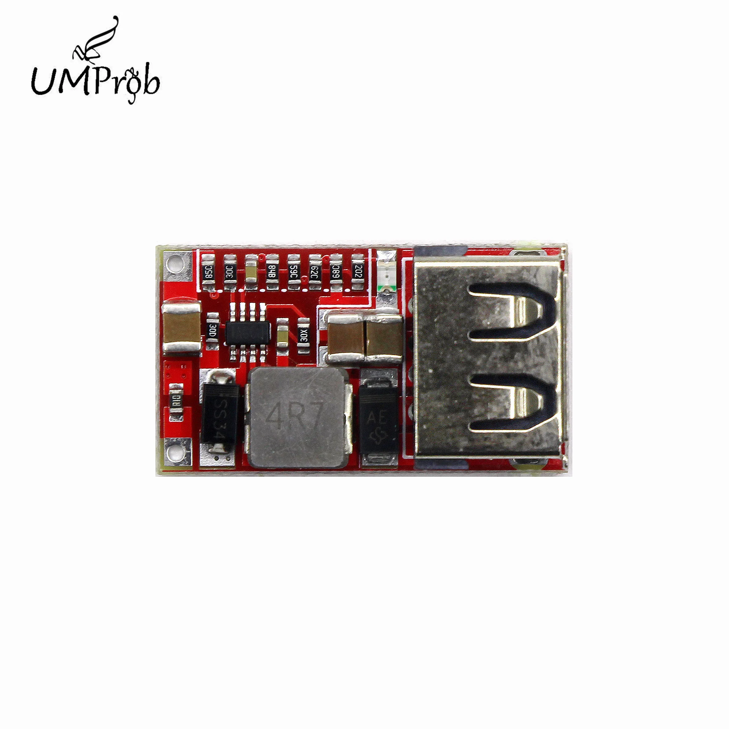 DC 6-24V 12V/24v to 5V USB Output Charger Step Down Power Module Mini DC-DC Step Up Boost Module Power Adjustable Buck Converter