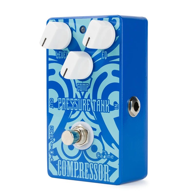 Caline CP-47 Pressure Tank Compressor Compress Guitar Effect Pedal True Bypass Design Electric Guitar Parts & Accessories