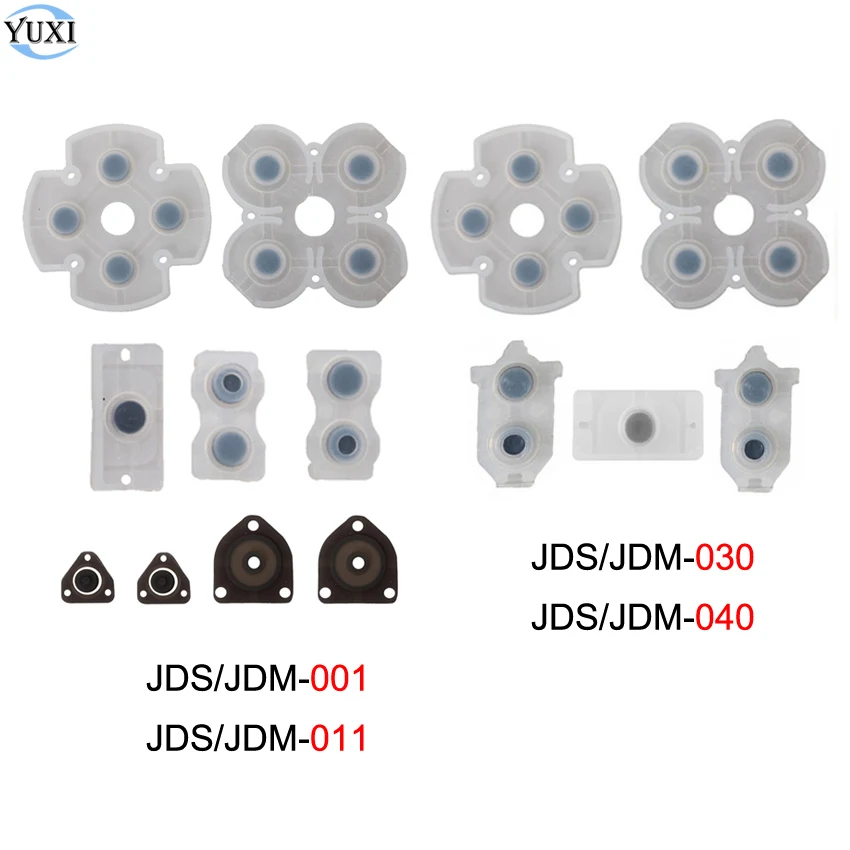 

YuXi Silicone Conductive Rubber Button Pad Keypads for Sony PlayStation DualShock 4 PS4 Controller JDS 001 011 030 040 050 055