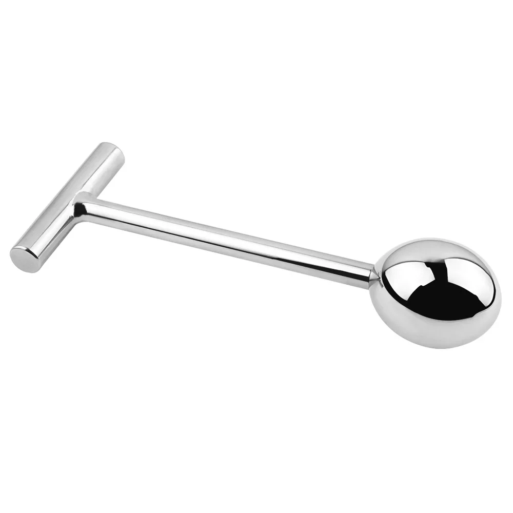 Stainless Steel Anal Plug 5 Balls G Spot Wand Massager Metal Butt Plug Dilator Prostate Massager Adult Anal Sex Toys for Couple