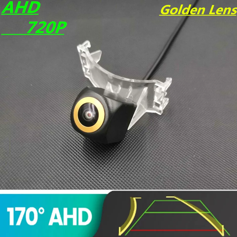 

AHD 720P Golden Lens TrajectoryCar Rear View Camera For Mazda CX-9 MK1 2006-2015 Mazda2 2003–2007 mazda5 Reverse Vehicle Monitor