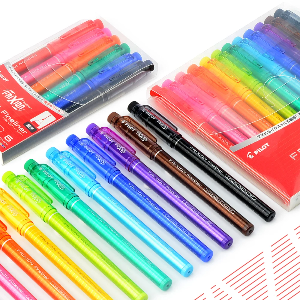 1pcs PILOT Color Drawing Easy-to-erasable Hot Erasable Gel Pen DPK-SFFL Fine Color 0.45mm Temperature-controlled Erasable