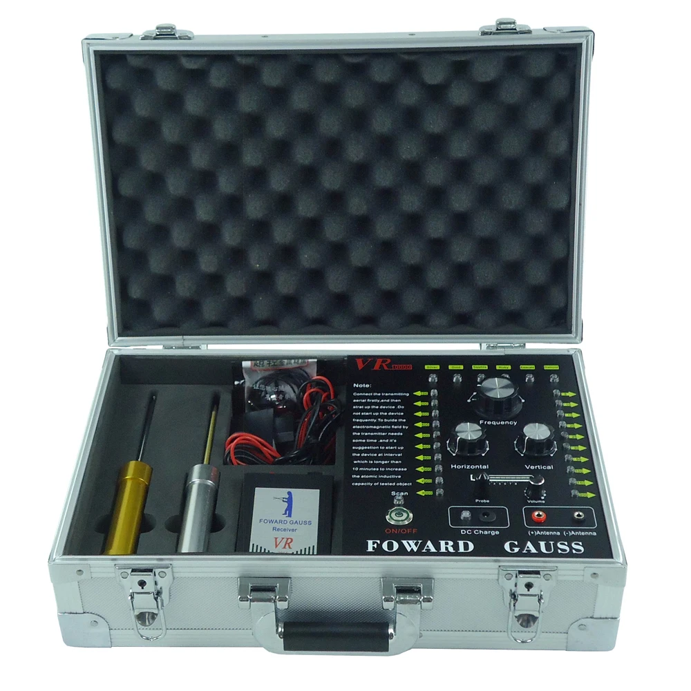 VR10000 Long Range Underground Metal Detector Professional Treasure Hunter Gold Diamond Silver Copper Finder Detector