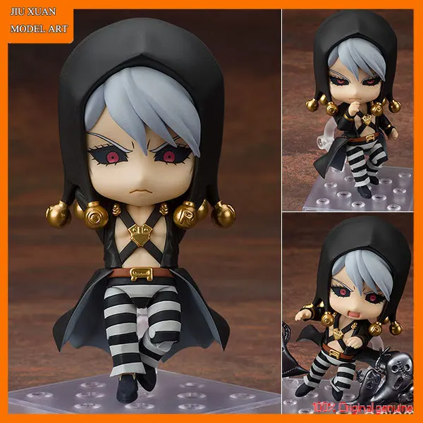 JoJo's Bizarre Adventure Risotto Nero Q version figma PVC Action Figure Anime Figure Model Toys Figure Collection Doll Gift