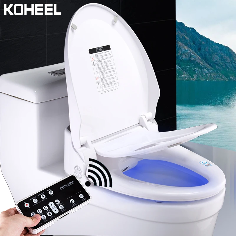 Spanish Russian Seat Electric Intelligent Bidet Cover Heat Sits Led Light Integrated Children Baby Smart Toilet Seat